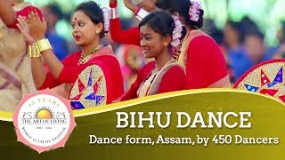 Bihu Dance  Dance form Assam India  World Culture Festival 2016 [upl. by Hershell370]