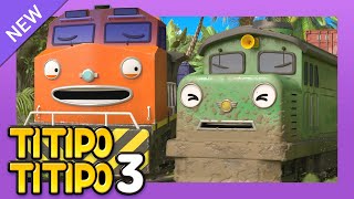 TITIPO S3 EP10 Its not fair Manny l Train Cartoons For Kids  Titipo the Little Train [upl. by Annawak]