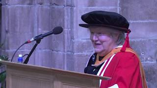 Dame Patricia Routledge Doctor of Letters University of Chester [upl. by Orfield737]