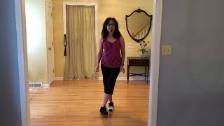 AA  Lesson  L34 Line Dance Click popup video at end for DanceAlong video [upl. by Ycram]