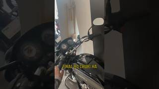 New Bike La li 😍… bike minivlog trending shorts [upl. by Wyon]