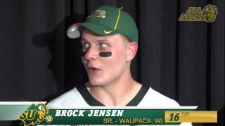 NDSU Football Post Game Press Conference Aug 30 2013 [upl. by Wales]