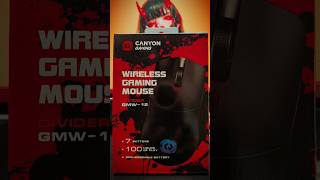 Canyon Wireless Gaming Mouse RGB 3200DPI with Type C Port 7 Button Rechargeable mouse shorts [upl. by Boylston544]