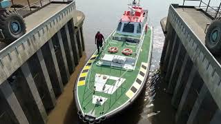 Wisbech harbour pilot Sutton Bridge to Wisbech [upl. by Neri]