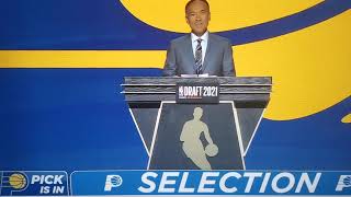 The Pacers draft Georgios Kalaitzakis at 60 2021 NBA Draft [upl. by Nelyt]