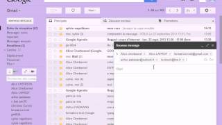 Gmail 3Envoyer un mail à plusieurs destinataires  Cours IFAD initiation [upl. by Esenwahs]