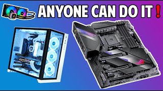 How Easy It Is To Build A Gaming PC With Newegg [upl. by Atekram]