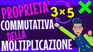 PROPRIETA COMMUTATIVA della MOLTIPLICAZIONE  Concetto Rappresentazioni Esempi Aritmetica24 [upl. by Adnolohs978]