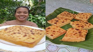 Cassava cake recipe So ceamy [upl. by Tracay]