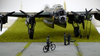 Diorama Build  Revell Avro Lancaster BMkIII 172 Scale [upl. by Enilrad]