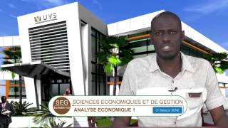 Pr Babacar Sene Analyse économique 1 [upl. by Haisi890]