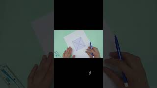 How to Make a Geometric Design  Easy and Creative Drawing Tutorial [upl. by Dermott]