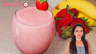 How to Make Strawberry Banana Smoothie  Strawberry Banana Smoothie  Weight Loss Smoothie [upl. by Enybor]