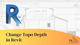 How to Change Topography Depth in Revit [upl. by Brace]