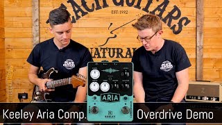 Keeley Aria Compressor Overdrive Demo [upl. by Ylrebnik317]