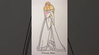 Princess Allura adultcoloringart voltron 80stoys 80scartoons [upl. by Randi]