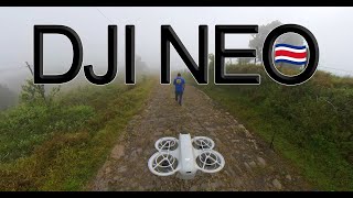 Primer Vuelo Nuevo DJI NEO Drone en CR [upl. by Akin95]