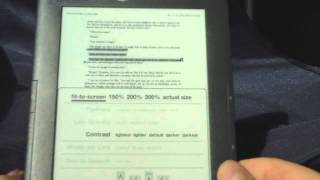 Kindle 3 PDF Review [upl. by Hewitt]