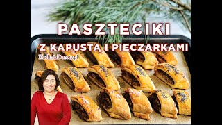 Wyjątkowe Paszteciki KruchoDrożdżowe z Kapustą i Pieczarkami [upl. by Manville]