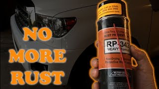 Winterizing your vehicle with an RP342 rust preventative spray [upl. by Ahsenev]