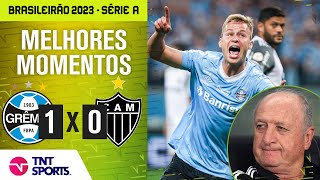 GRÊMIO MARCA NO INÍCIO GALO TEM GOL ANULADO E SEGUE SEM VENCER COM FELIPÃO GRÊMIO 1X0 ATLÉTICOMG [upl. by Upton908]