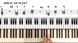 Piano Akkorder Video 2 1 Sort Tone [upl. by Vaios]