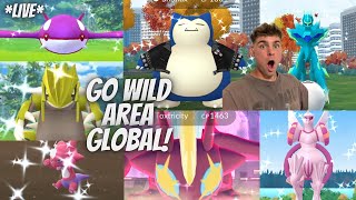 ✨Playing The Global Pokemon Go Wild Area Event In Japan✨LIVE [upl. by Godliman]