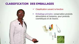 Conditionnement  emballage marquage etiquetage des produits alimentaires  Partie 1 [upl. by Acisse430]