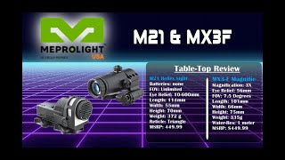 Meprolite M21 and MX3F Magnifier Unboxing and Review [upl. by Stilwell]