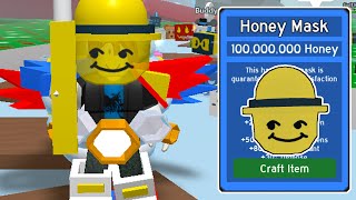 Buying Honey Mask In Roblox Bee Swarm Simulator [upl. by Selden]