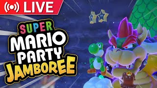 Freunde schubsen sich von Marios Regenbogenburg runter  Super Mario Party Jamboree [upl. by Harriott]