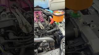 turbo Hondas need turbo coolant honda racecar turbocharger diy [upl. by Ylecara]