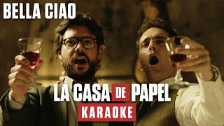 La Casa de Papel  Karaoke Bella Ciao  Netflix [upl. by Atekihs]