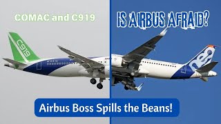 Airbus FEARS COMAC C919 Not Quite But Heres Why Theyre Watching Closely [upl. by Duleba]