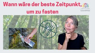 Wann ist der beste Zeitpunkt zu fasten [upl. by Alhsa]