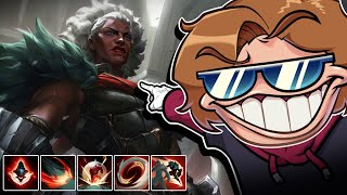 NickyBois First look at AMBESSA GAMEPLAY ARCANE ARAM and TRIP TO RIOT HQ [upl. by Giraldo]