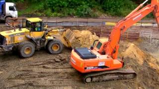 Bagger arbeiten  Großbaustelle [upl. by Edeline]