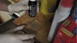 Tinning Circuit Boards with Liqud Tin [upl. by Ynnob]