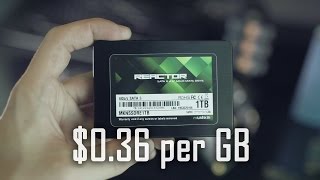 Mushkin 1TB SSD for 360  New Budget M2 and stacked SSD drives [upl. by Sipple]