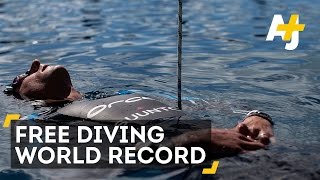 Free Diving World Record [upl. by Kersten448]