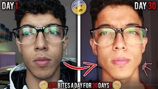 HOW TO GROW A MASCULINE CHISELED JAWLINE  MY 30 DAY FACE TRANSFORMATION [upl. by Clie]