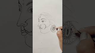 Easy Step by Step Maa Durga Drawing Tutorial 🌸 How to draw Maa Durga 🔱🪷 pratisArtTube [upl. by Aleunam297]