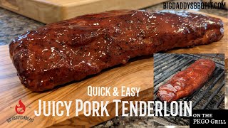 Juicy Pork Tenderloin  Smoked Pork Tenderloin [upl. by Krawczyk]