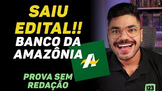 Concurso BASA  Análise Edital Banco da Amazônia  Oportunidade ÚNICA Para Carreira Bancária [upl. by Saberhagen]