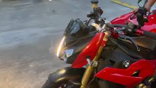 BMW S1000R Exhaust Decat Sound [upl. by Chevalier]