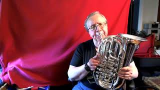 First test of Wessex Maly Travel Tornister Euphonium [upl. by Aniahs]