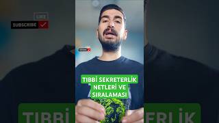 TIBBİ DOKUMANTASYON VE SEKRETERLİK EN DÜŞÜK VE EN YÜKSEK NETLER yks shorts [upl. by Opalina]