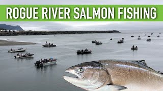 Rogue River SALMON FISHING with 60 plus river guides Oregon Coast [upl. by Nnel]