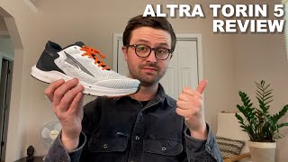 Altra Torin 5 review  zero drop running shoe [upl. by Kcirtapnhoj]