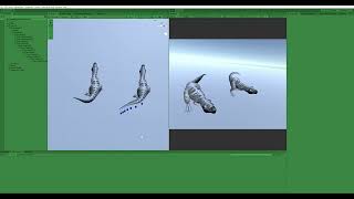 Jiggle physics unity T Rex Demo [upl. by Atalaya]